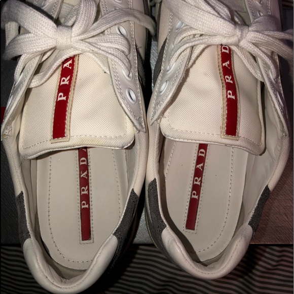 #Prada #ScamosciatoNY #Sneakers #Size 7.5 #LikeNew #WithBox #WithDustBag - Picture 6 of 12
